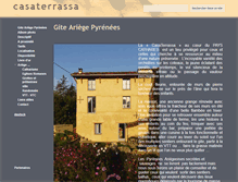 Tablet Screenshot of casaterrassa.fr